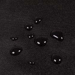 Ткань Oxford 240D PU 3000 (Ширина 1,48м), цвет Черный (на отрез) в Махачкале