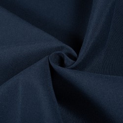 Ткань Грета Водоотталкивающая (80%пф, 20%хл) (Ширина 150см), цвет Темно-Синий (на отрез) в Махачкале