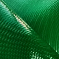 Ткань ПВХ 600 гр/м2 плотная (Ширина 1,5м), цвет Зелёный (на отрез) в Махачкале