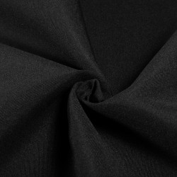 Ткань Грета Водоотталкивающая (80%пф, 20%хл) (Ширина 150см), цвет Черный (на отрез) в Махачкале