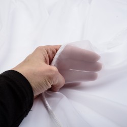 Ткань Тюль &quot;Вуаль&quot; Белая (Ширина-2,8м), на отрез в Махачкале