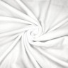 Ткань Флис Односторонний 130 гр/м2, цвет Белый (на отрез)