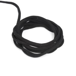 Шнур для одежды 4,5 мм, цвет Чёрный (на отрез)  в Махачкале