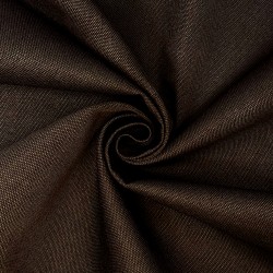Ткань Рогожка (мебельная) (Ширина 140см), цвет Тёмно-Коричневый (на отрез) в Махачкале
