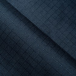 Ткань Oxford 600D PU РИП-СТОП (Ширина 1,48м), цвет Темно-Синий (на отрез) в Махачкале