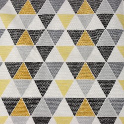 Интерьерная ткань Дак (DUCK), принт &quot;Малые Треугольники&quot;  в Махачкале