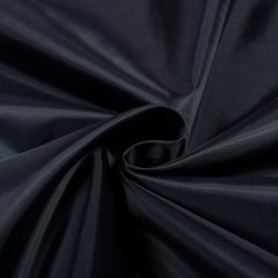 Ткань подкладочная Таффета 190Т (Ширина 150см), цвет Темно-Синий (на отрез) в Махачкале