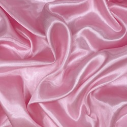 Ткань Атлас-сатин, цвет Розовый (на отрез)  в Махачкале