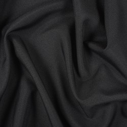 Ткань Габардин (100%пэ) (Ширина 150см), цвет Черный (на отрез) в Махачкале