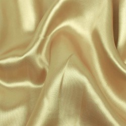 Ткань Атлас-сатин ЛЮКС, цвет Золотой (на отрез)  в Махачкале