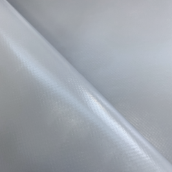 Ткань ПВХ 450 гр/м2 (Ширина 1,6м), цвет Серый (на отрез) в Махачкале