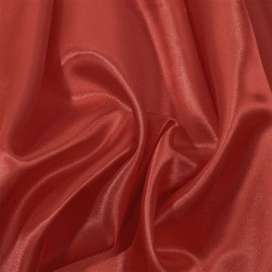 Ткань Атлас-сатин, цвет Красный (на отрез)  в Махачкале