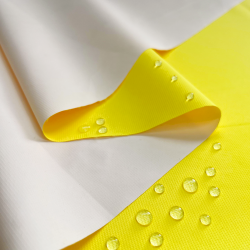 Водонепроницаемая Дышащая Мембранная ткань PU 10'000, цвет Жёлтый (на отрез)  в Махачкале