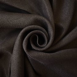 Ткань Блэкаут для штор светозатемняющая 75% &quot;Рогожка Темно-коричневая&quot; (опт)  в Махачкале