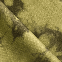 Ткань Oxford 600D ПУ РИП-СТОП (Ширина 1,48м), камуфляж &quot;Мох зеленый&quot; (на отрез) в Махачкале
